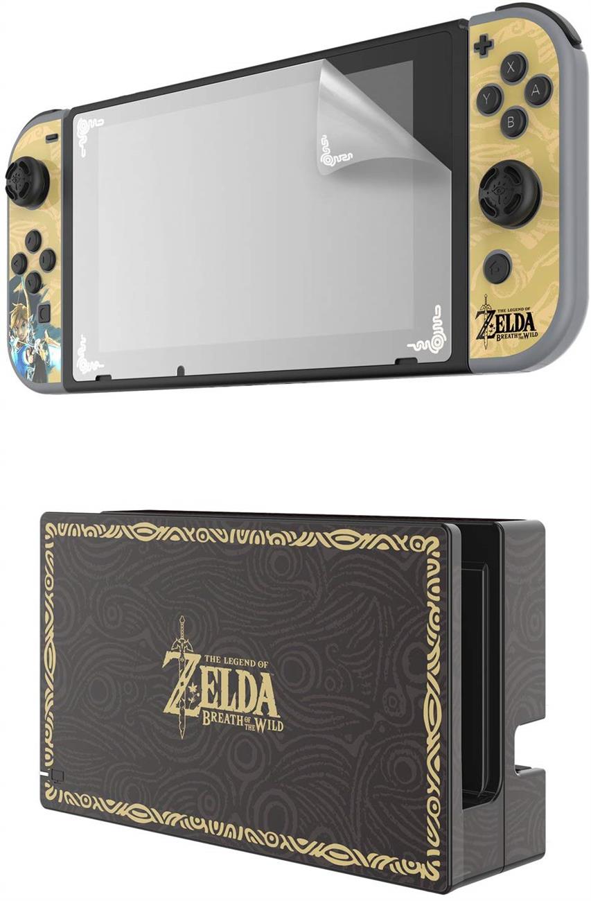 Protección para Pantalla y Skins: Zelda Edition Nintendo Switch